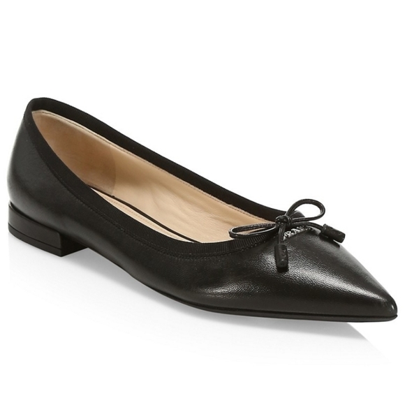 Prada Black Pointed Toe Flats - Picture 12 of 12